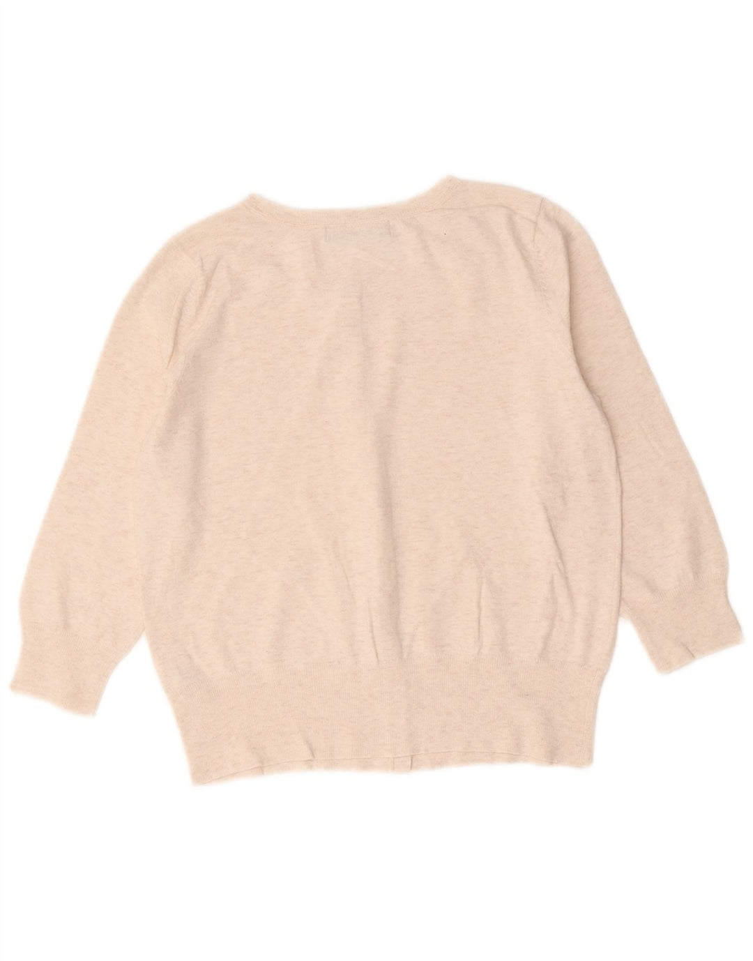 Marks & Spencer Γυναικεία ζακέτα UK 10 Small Beige Flecked