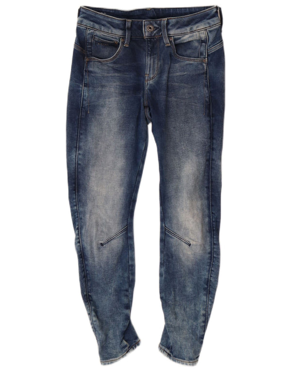 G-Star Γυναικείο Skinny Jeans W24 L24 Μπλε βαμβακερό