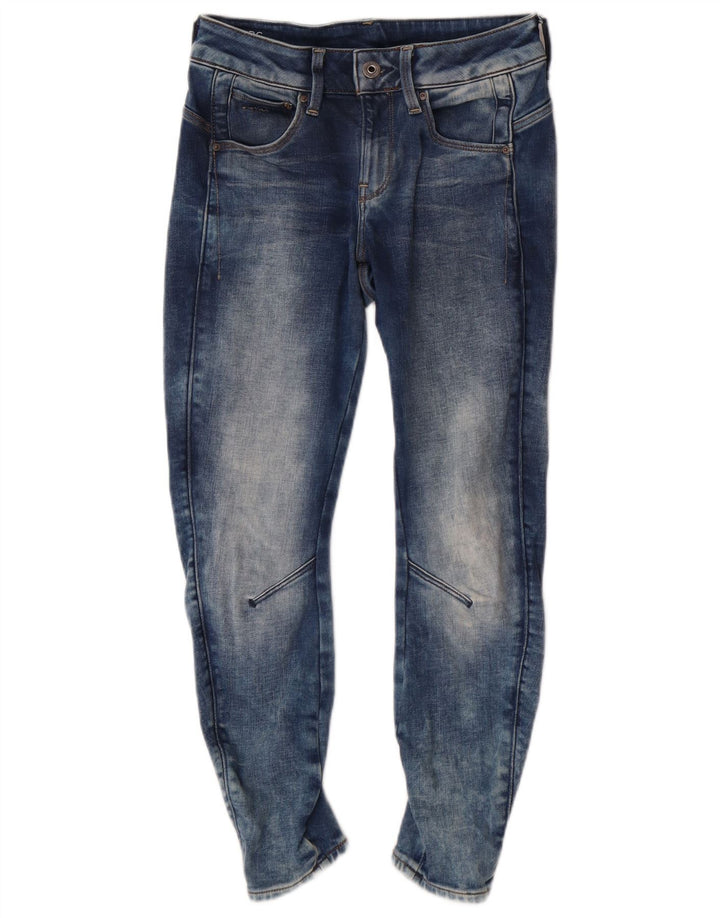 G-Star Γυναικείο Skinny Jeans W24 L24 Μπλε βαμβακερό