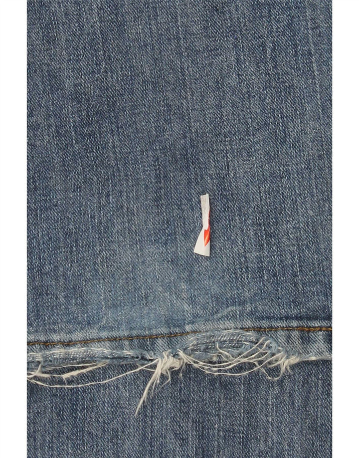Lee Mens Relaxed Fit Straight Jeans W38 L29 Μπλε βαμβακερό