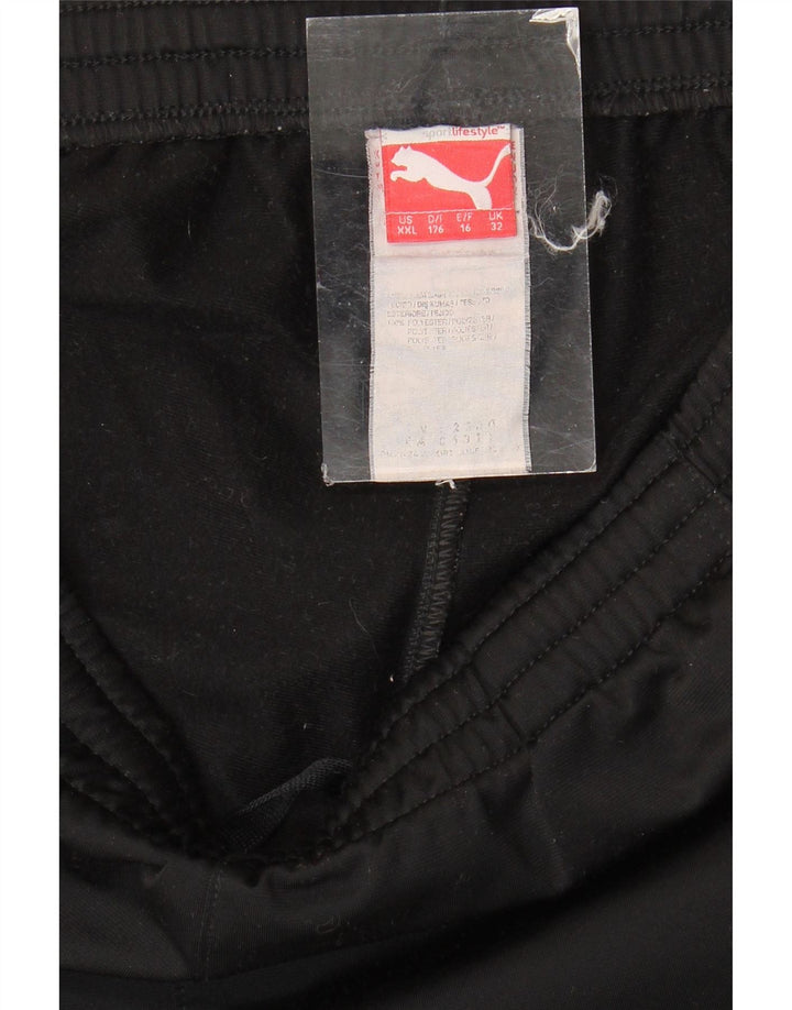 Puma Boys Graphic αθλητική φόρμα παντελόνι Joggers 15-16 ετών μαύρο πολυεστέρα