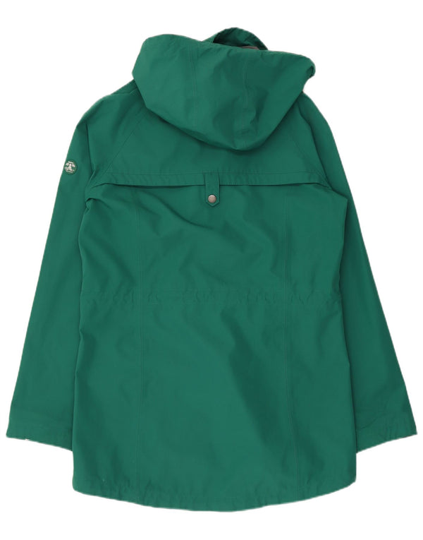 Barbour Γυναικείο μπουφάν βροχής με κουκούλα UK 10 Small Green Polyester