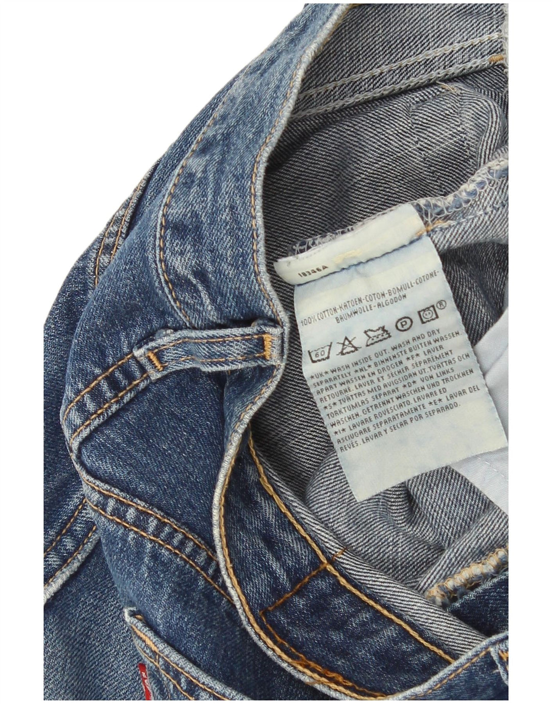 Ανδρικό τζιν Capri Levi's Size 34 W34 L17 Μπλε βαμβακερό
