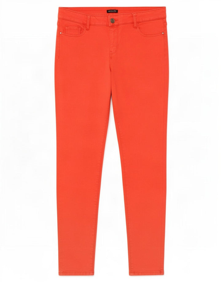 Massimo Dutti Γυναικείο Skinny Jeans EU 40 Medium W30 L29 Red