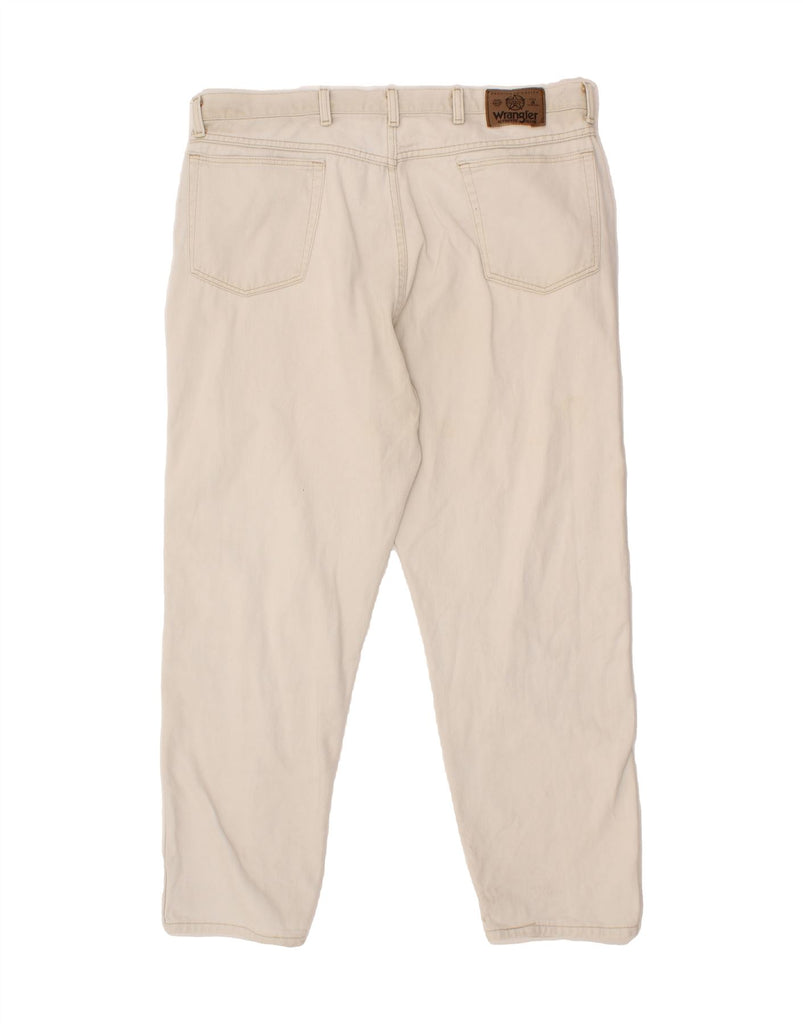 WRANGLER Mens Slim Jeans W39 L30  White Vintage Wrangler and Second-Hand Wrangler from Messina Hembry 