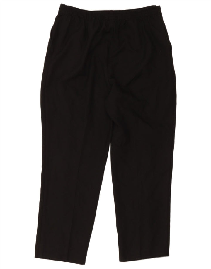 Marks & Spencer Γυναικείο Cropped Παντελόνι UK 14 Large W34 L24 Black Polyester