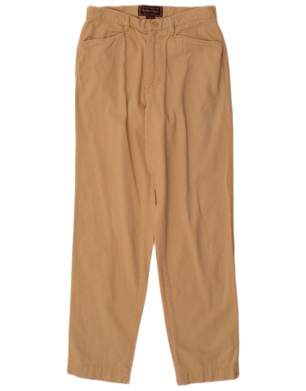 Ανδρικό κωνικό casual παντελόνι Marlboro Classics EU 46 Small W28 L31 Beige
