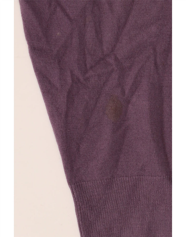 Ανδρικό πουλόβερ MARKS & SPENCER Μπλε Harbor V-Neck Jumper Medium Purple