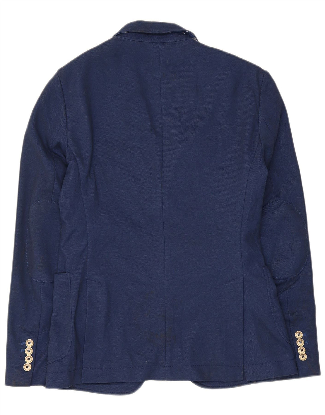 Zara Ανδρικό σακάκι μπλέιζερ με 2 κουμπιά EU 46 Small Navy Blue Polyester