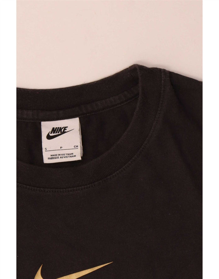Ανδρικό μπλουζάκι αέρα Nike, τοπ, μικρό καφέ χρώμα