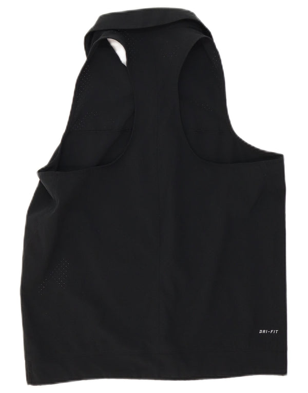 Γυναικείο γιλέκο NIKE Dri Fit Top UK 16 Large Black Polyester
