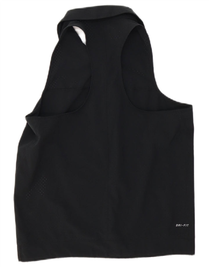 Γυναικείο γιλέκο NIKE Dri Fit Top UK 16 Large Black Polyester