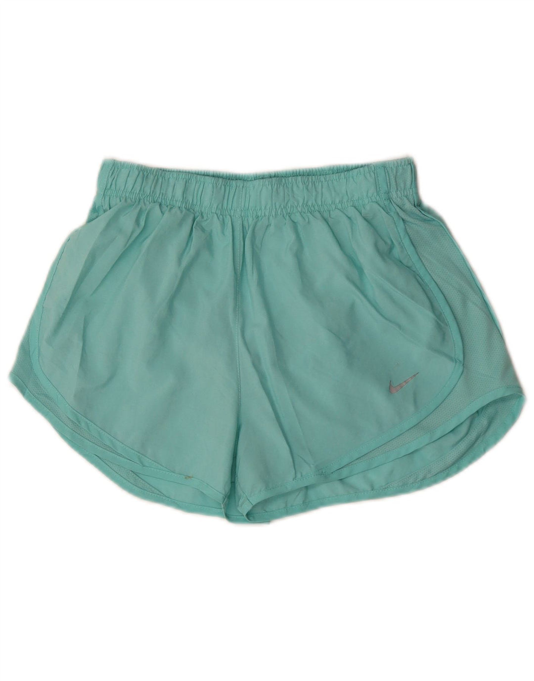 Γυναικείο αθλητικό σορτς Nike Dri Fit UK 12 μεσαίου τυρκουάζ πολυεστέρα