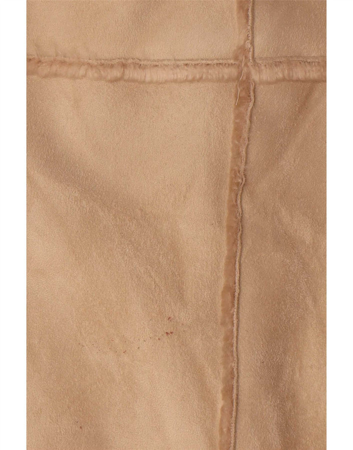 Casamia Γυναικείο παλτό Sherpa UK 10 Small Beige Polyester