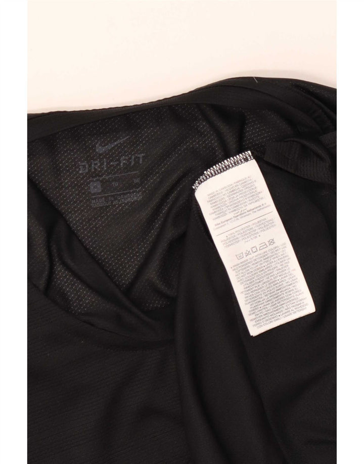 Ανδρικό φανελάκι Nike Dri Fit XL Μαύρο ριγέ πολυεστέρας