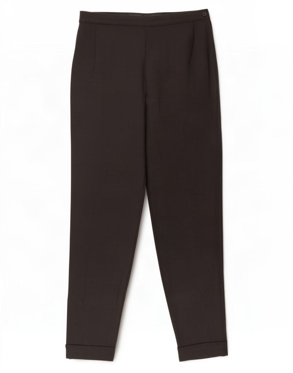Marks & Spencer Γυναικείο Tapered Casual Παντελόνι UK 14 Medium W28 L28 Black