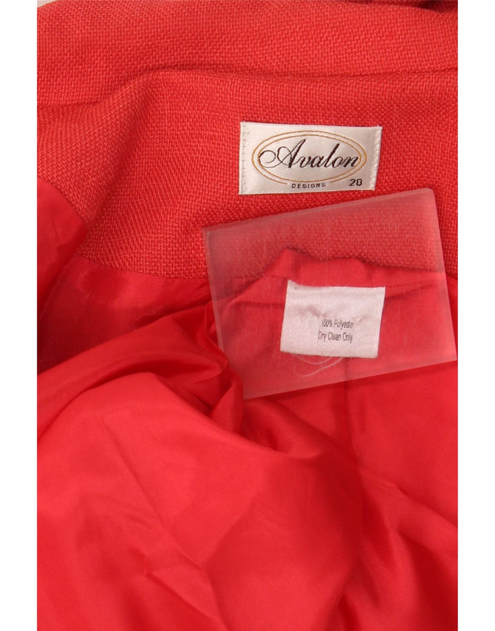 Avalon Γυναικείο μπουφάν blazer UK 20 2XL Pink Polyester