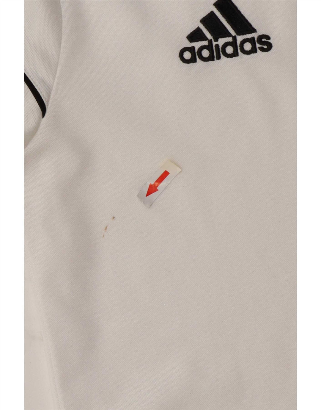 Ανδρικό T-Shirt Climalite Adidas Top XS White Colourblock Polyester