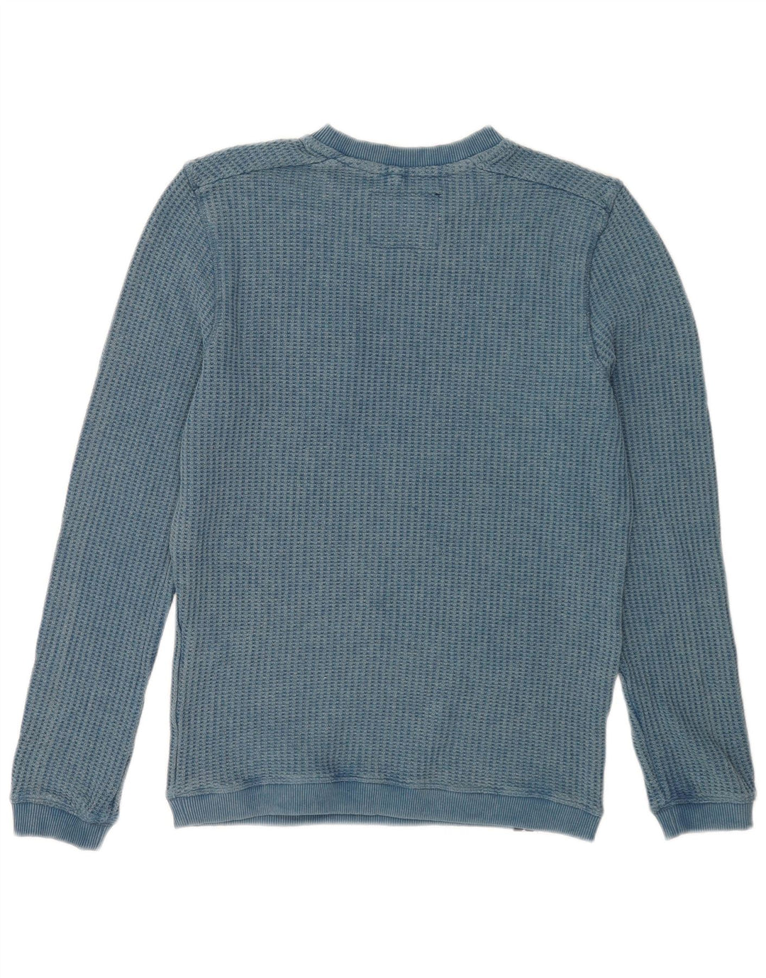Weird Fish Ανδρικό Φούτερ Jumper Μικρό Μπλε Βαμβακερό