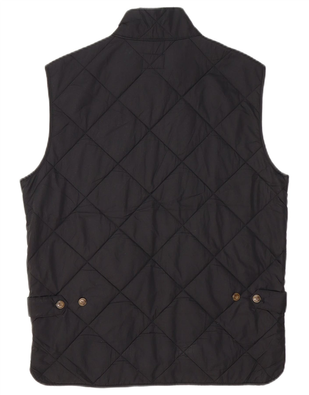 J. CREW Ανδρικά καπιτονέ Gilet UK 36 Small Black Polyester