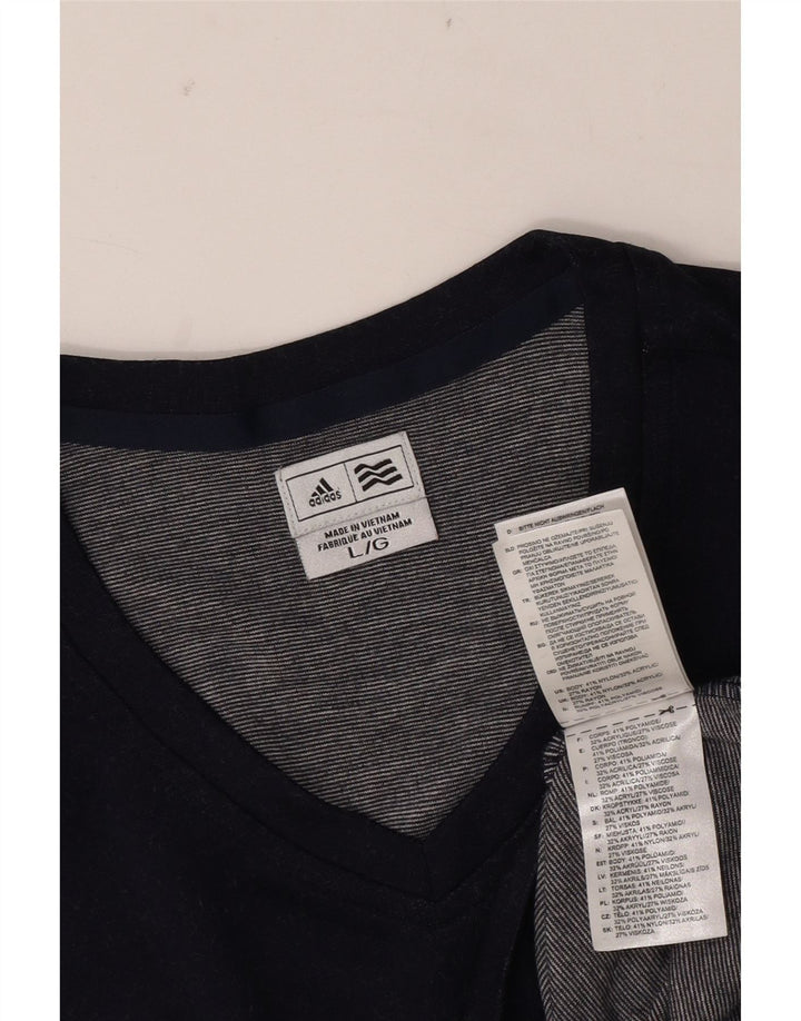 Adidas Ανδρικό γιλέκο Tank Top Large Navy Blue Nylon