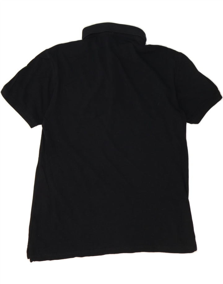 TRUSSARDI Mens Polo Shirt 3XL Black Vintage Trussardi and Second-Hand Trussardi from Messina Hembry 