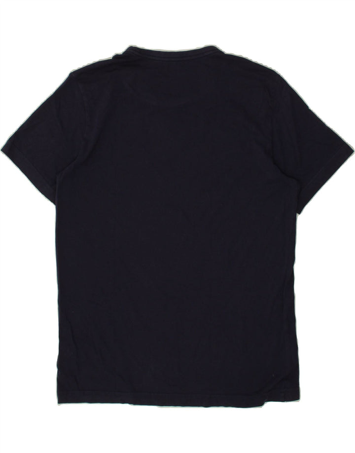 PUMA Mens Graphic T-Shirt Top Medium Navy Blue Cotton Vintage Puma and Second-Hand Puma from Messina Hembry 