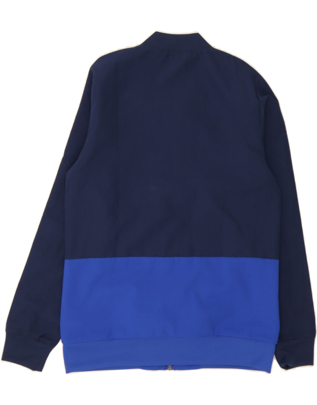 ADIDAS Boys Climalite Tracksuit Top Jacket 11-12 Years Navy Blue Vintage Adidas and Second-Hand Adidas from Messina Hembry 