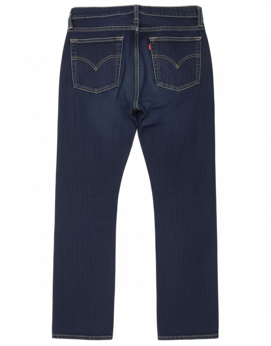 Γυναικείο τζιν Levi's Straight W29 L28 Navy Blue Cotton