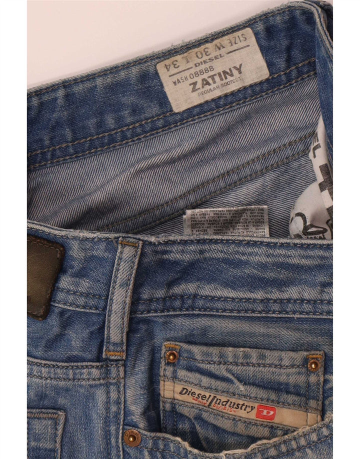 Ανδρικό τζιν Diesel Zatiny Regular Bootcut W30 L30 Μπλε βαμβακερό