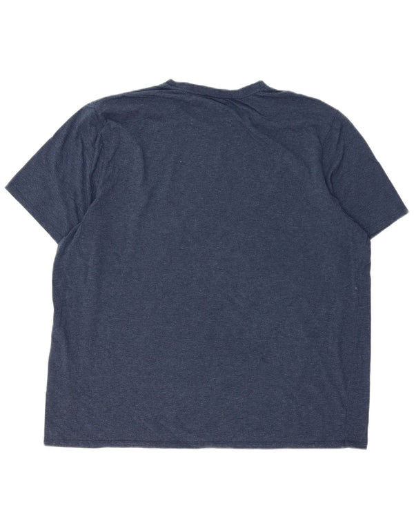 L.L.BEAN Ανδρικό T-Shirt ελαφρώς εφαρμοστό τοπ 2XL Navy Blue από βαμβάκι