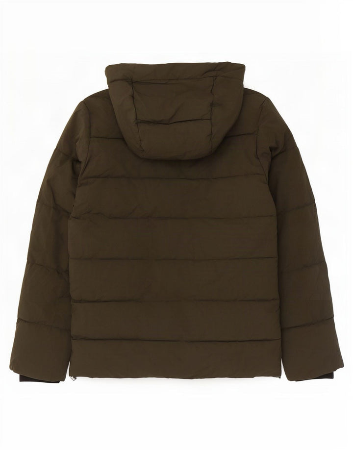 Jack & Jones Ανδρικό μπουφάν με κουκούλα με κουκούλα και γραφικά UK 38 Medium Green