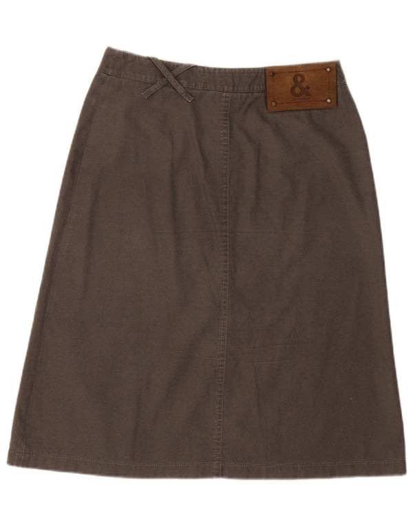 Dolce & Gabbana γυναικεία φούστα σε γραμμή Α IT 42 Medium W28 Χακί βαμβακερό