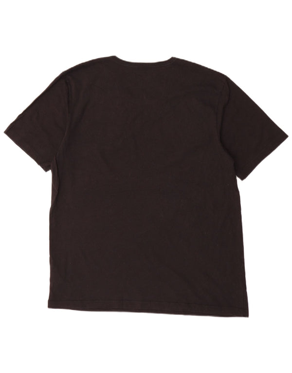 Ανδρικό T-Shirt Hugo Boss Top XL Μαύρο βαμβακερό