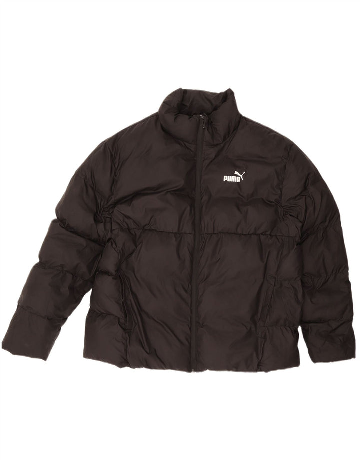 Ανδρικό μπουφάν PUMA με επένδυση UK 42 XL μαύρο πολυεστέρα