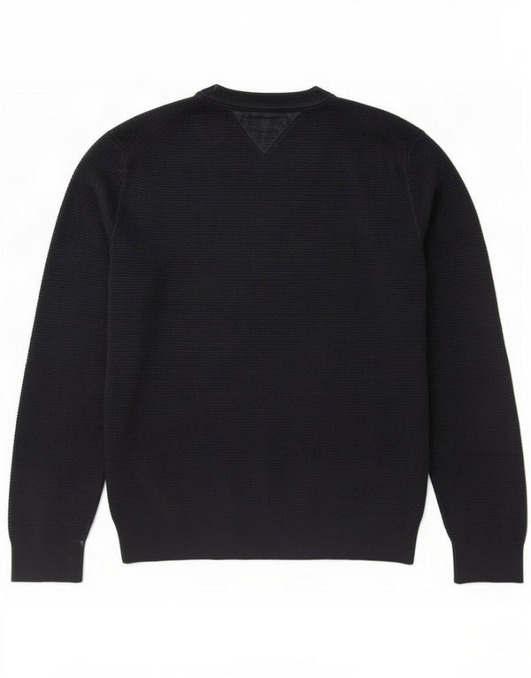Ανδρικό πουλόβερ Tommy Hilfiger Crew Neck Jumper XL Navy Blue Cotton