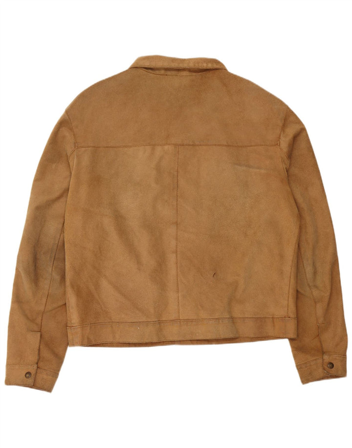 Ανδρικό Suede Jacket Conbipel IT 56 2XL Beige Leather