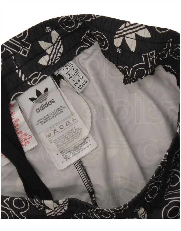 Adidas Boys Graphic Sport σορτς 15-16 ετών Μαύρο Πολυεστέρα
