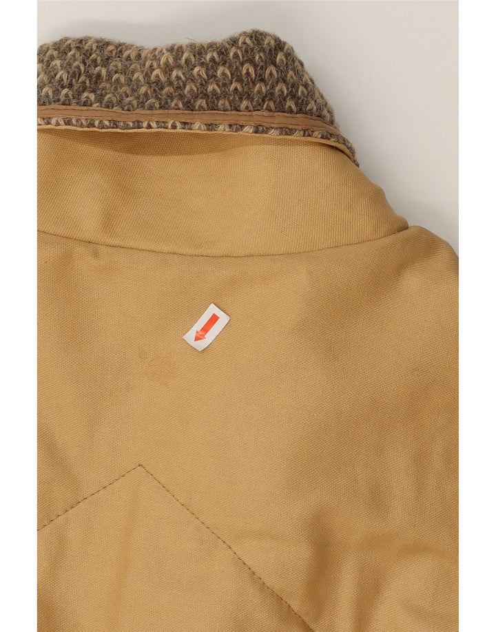 GIANFRANCO OTTAVIANI Mens Windbreaker Coat UK 36 Small Brown Vintage Gianfranco Ottaviani and Second-Hand Gianfranco Ottaviani from Messina Hembry 