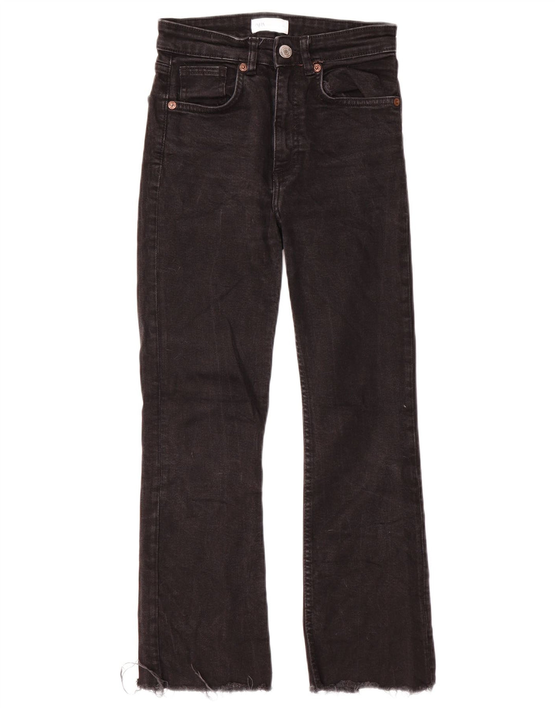 Zara Γυναικείο Τζιν μποτάκι EU 36 XS W26 L25 Μαύρο