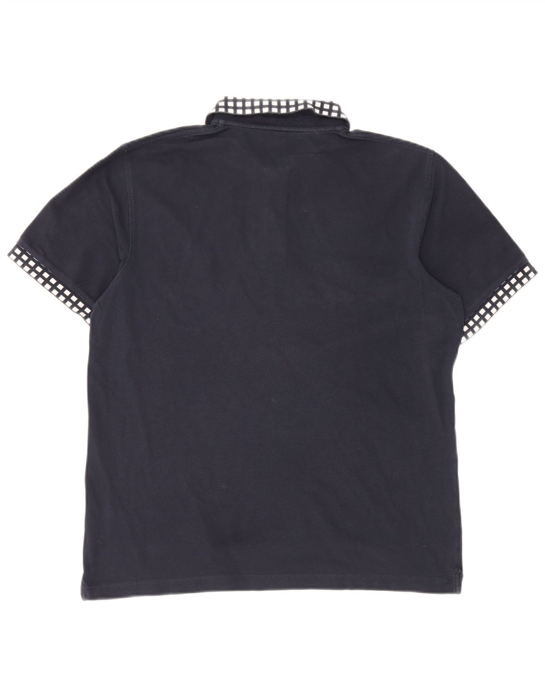 Sun68 Ανδρικό πουκάμισο Polo XL Navy Blue βαμβακερό