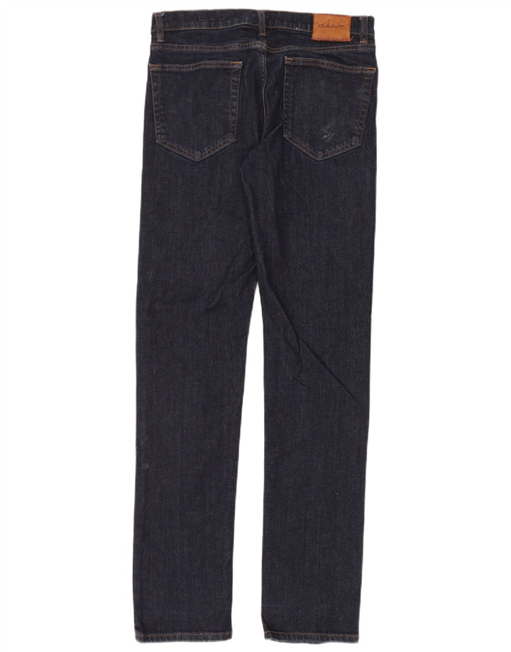 Ανδρικό τζιν Gant Regular Fit, ίσιο W32 L34, μπλε βαμβακερό