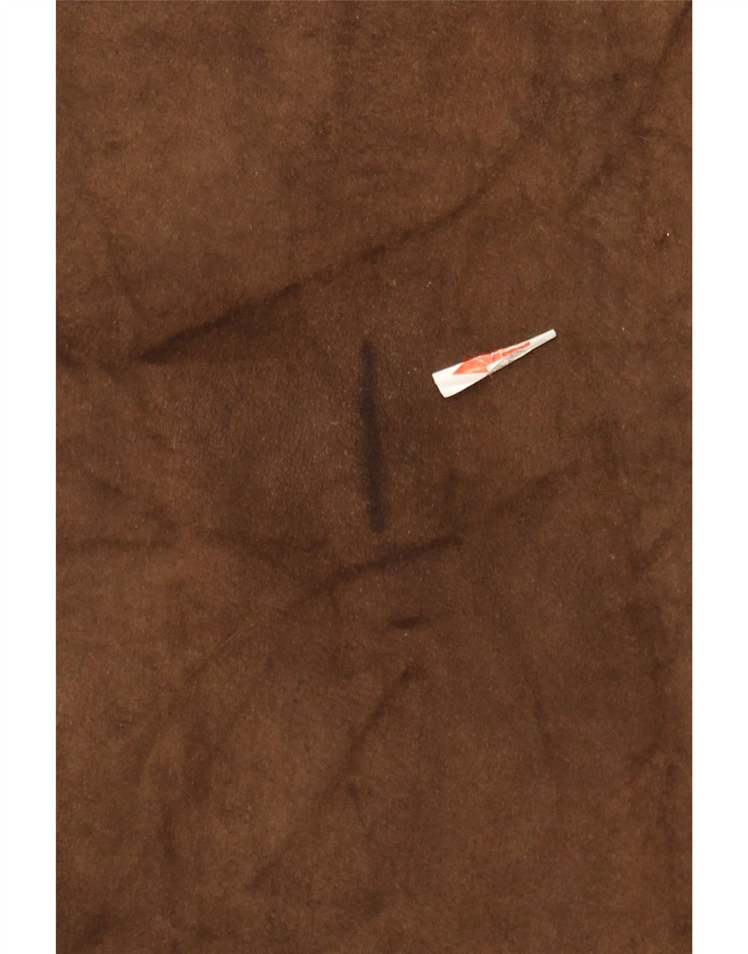 Vintage Γυναικεία Suede Mini Wrap Φούστα IT 42 Medium W26 Καφέ Δερμάτινο
