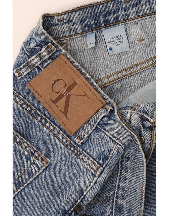 Ανδρικό τζιν σορτς Calvin Klein W36 μεγάλο μπλε βαμβακερό