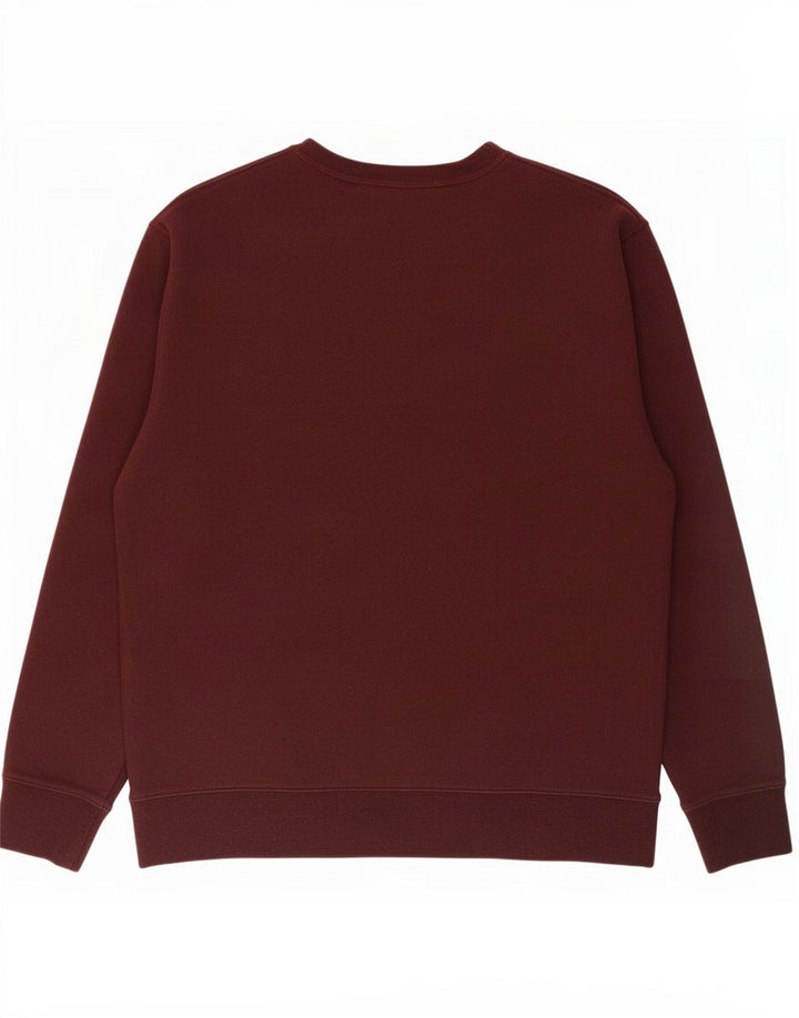 Ανδρικό φούτερ Marks & Spencer Jumper XL Βαμβακερό μπορντό