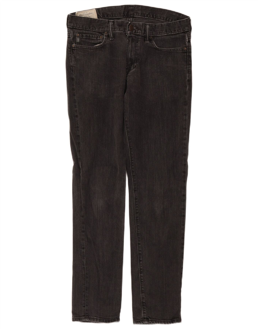 ABERCROMBIE & FITCH Ανδρικό Slim Jeans W30 L32 Γκρι βαμβακερό