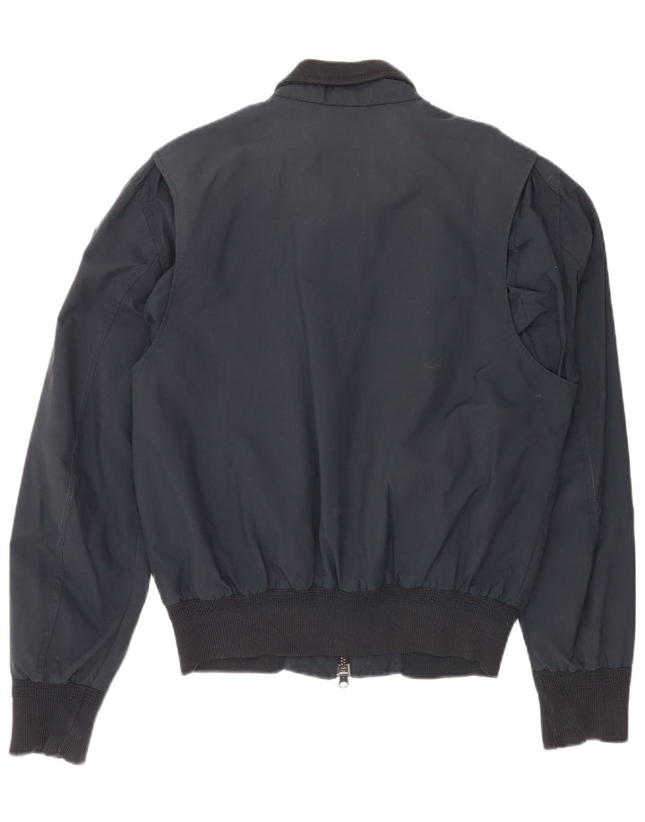 Blauer Mens Bomber Jacket UK 40 Large Navy Blue Nylon