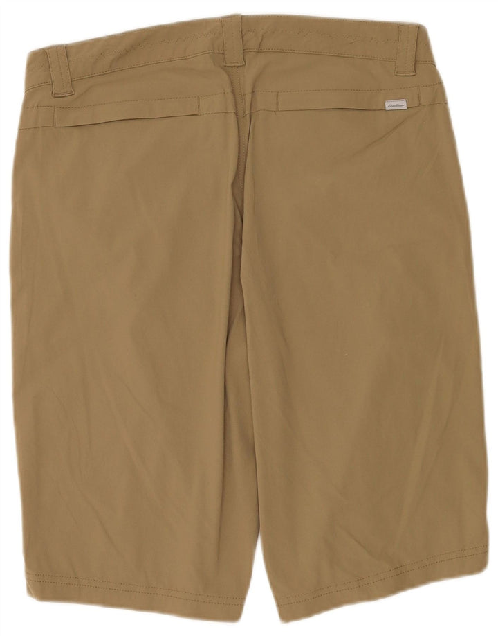 Γυναικείο Casual σορτς Eddie Bauer US 8 Medium W32 Χακί βαμβακερό