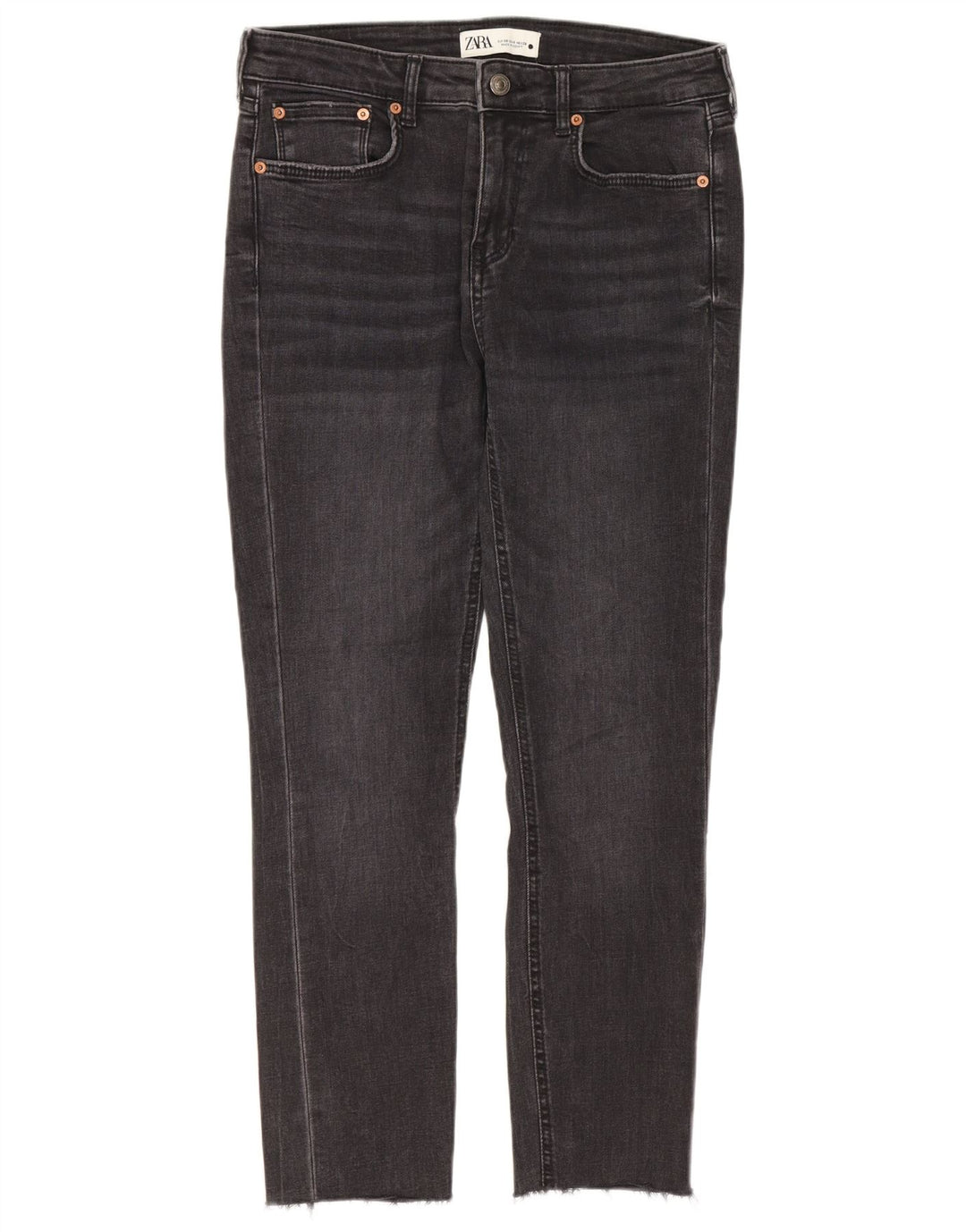 Zara Γυναικείο Slim Jeans EU 38 Small W28 L25 Grey