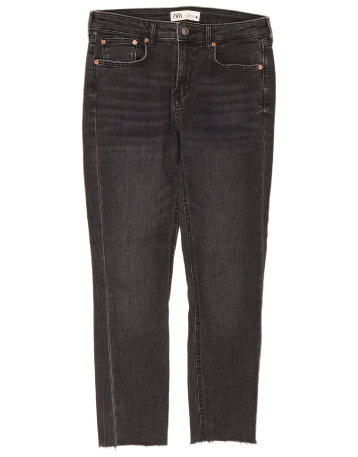 Zara Γυναικείο Slim Jeans EU 38 Small W28 L25 Grey